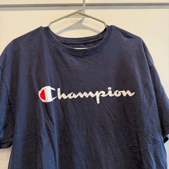 Champion Navy Blue XL T-Shirt - Picture 3 of 6